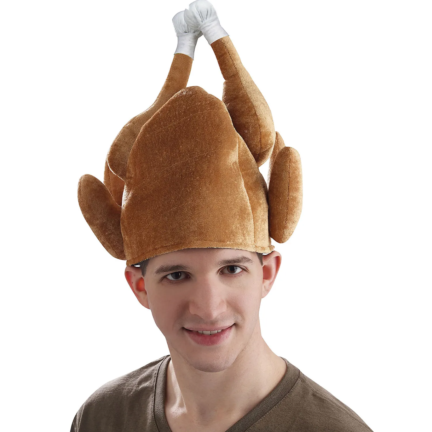 adult_roasted_turkey_hat_0.webp Adult Roasted Turkey Hat<Oriental Trading Online