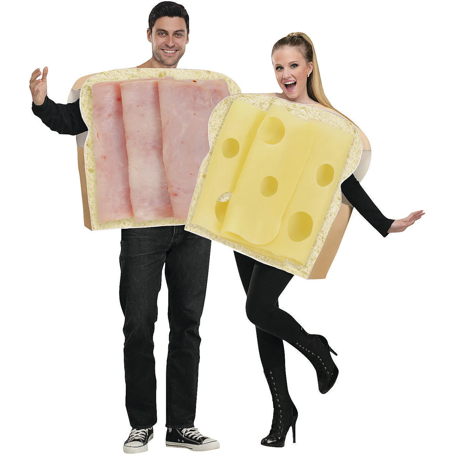 adults_ham_and_swiss_coup_0.webp Adult's Ham And Swiss Couples Costumes<Oriental Trading Shop