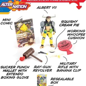 Oriental Trading Character Toys*Alter Nation 5 Inch Phase 1 Action Figure Albert Vii