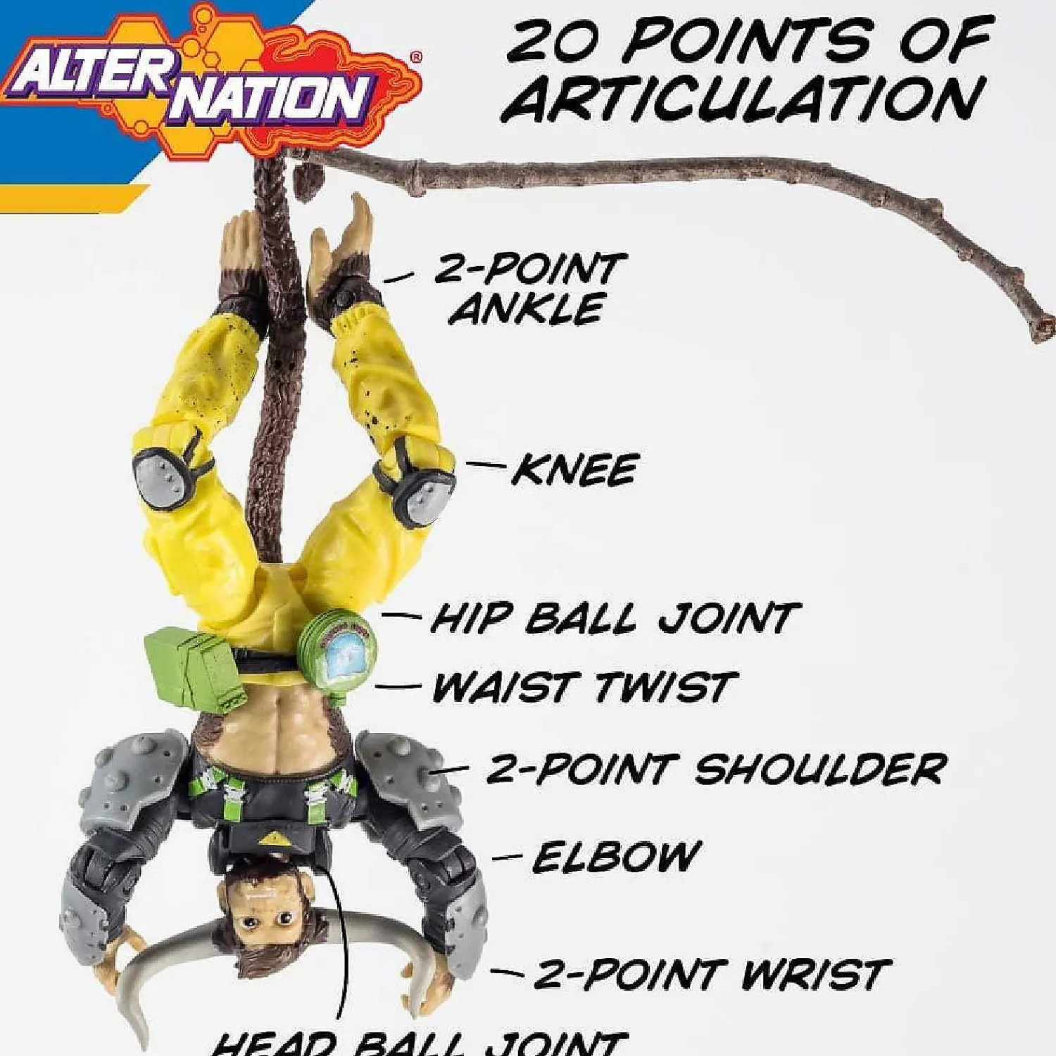 alter_nation__inch_phase__2.webp Oriental Trading Character Toys*Alter Nation 5 Inch Phase 1 Action Figure Albert Vii
