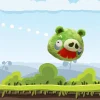 Oriental Trading Character Toys*Angry Birds Green Moustache Foreman Pig Plush Bad Piggies 7" Pillow Doll Soft Toy Mighty Mojo