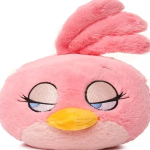 Oriental Trading Character Toys*Angry Birds Stella Pink Girly Bird Plush 8" Pillow Doll Character Mighty Mojo