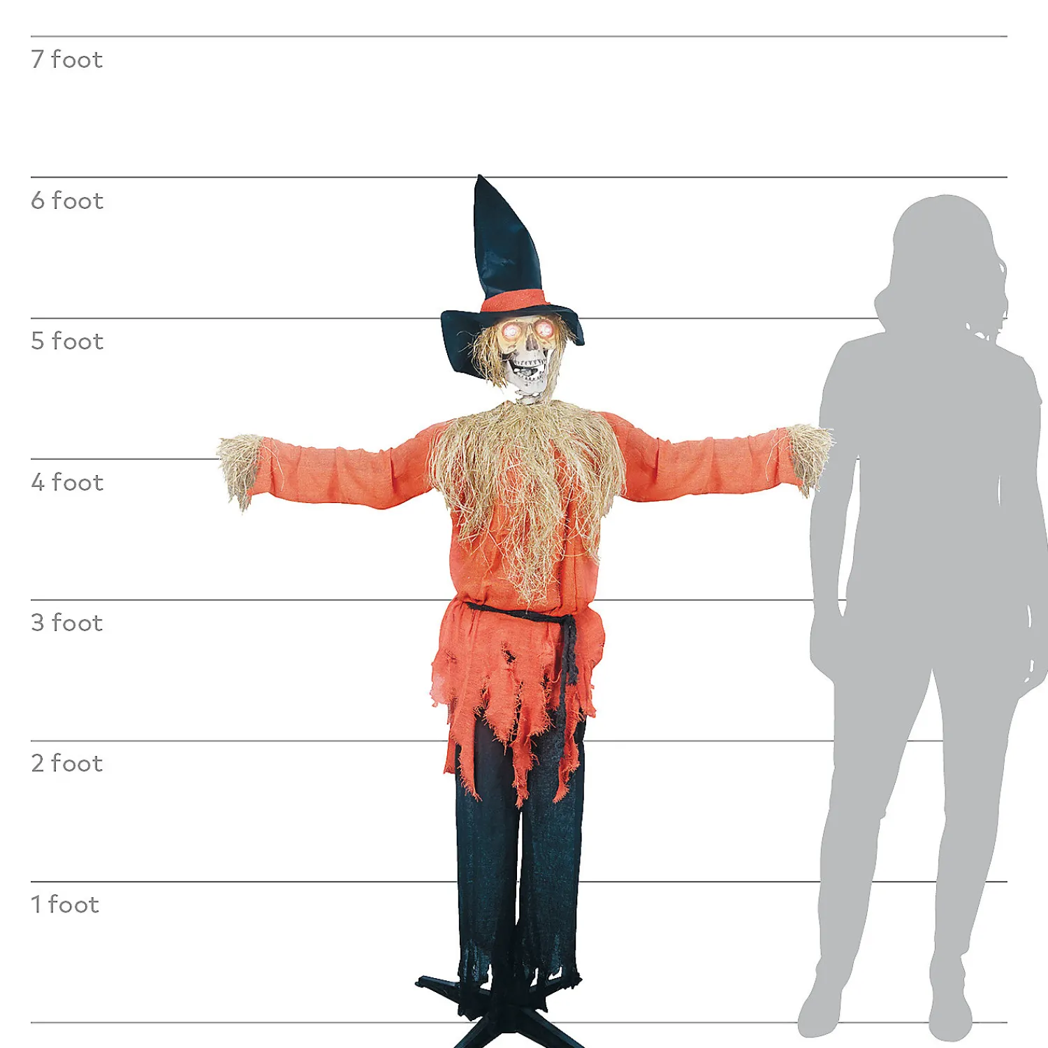 animated_standing_scarec_1.webp 6' Animated Standing Scarecrow<Oriental Trading Best Sale