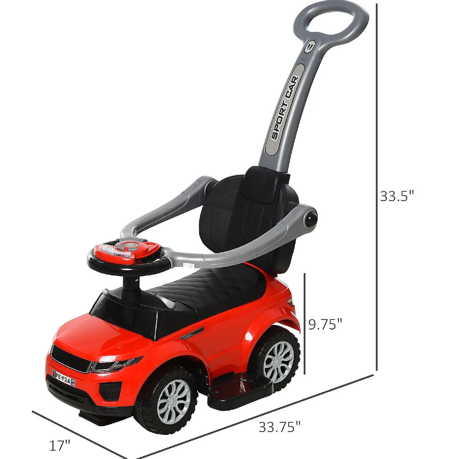 aosom__in__toddler_push_c_2-1.webp Aosom 3 In 1 Toddler Push Car W/Music Lights And Secure Bar 1-3Yr Red<Oriental Trading Hot