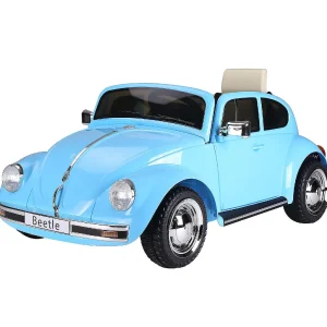 Aosom Licensed Volkswagen Beetle 6V Ride On W/Remote Control Mp3 Connection 3-6Yr Blue<Oriental Trading Sale