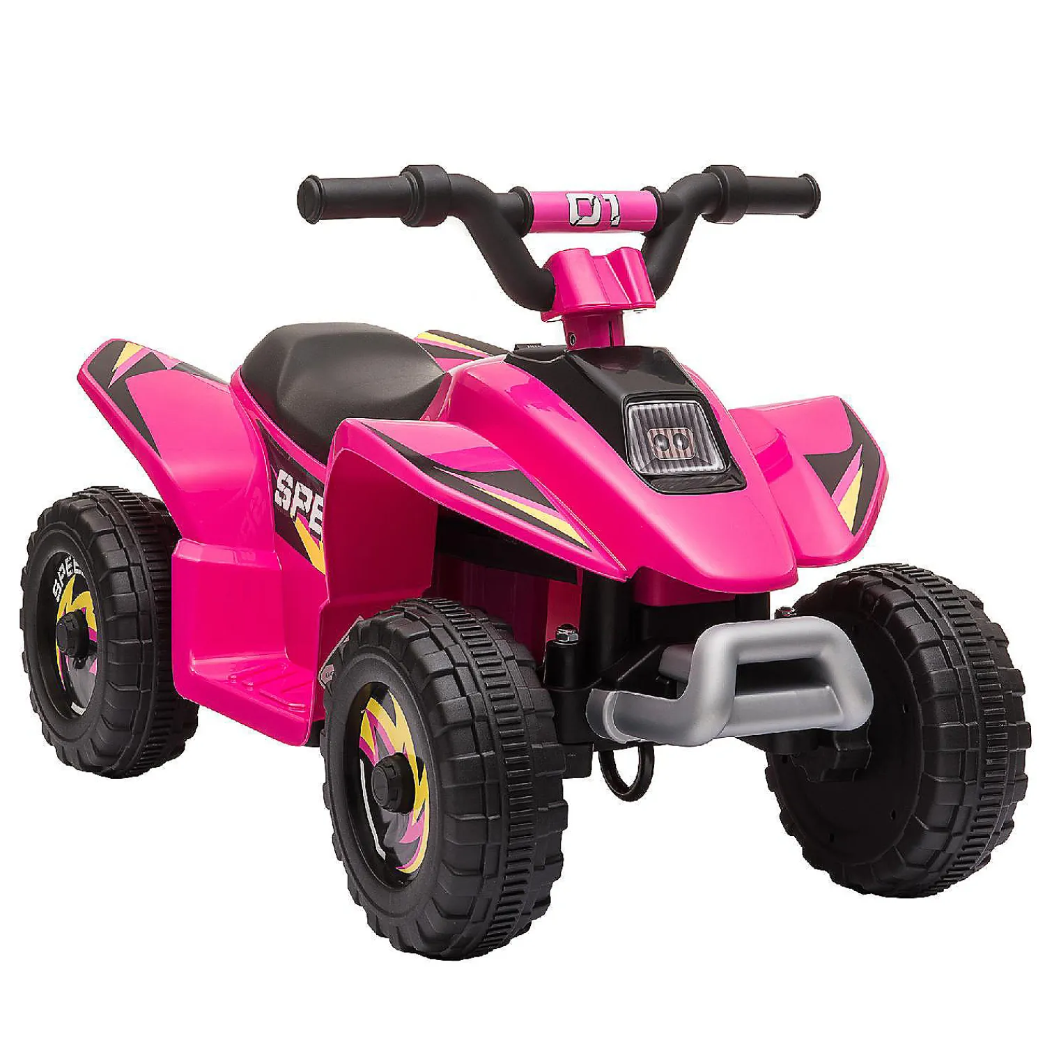 aosom_v_ride_on_atv__whee_0.webp Aosom 6V Ride On Atv 4 Wheeler Electric Quad Vehicle W/Forward/ Reverse Switch 3-5Yrs Pink<Oriental Trading Best