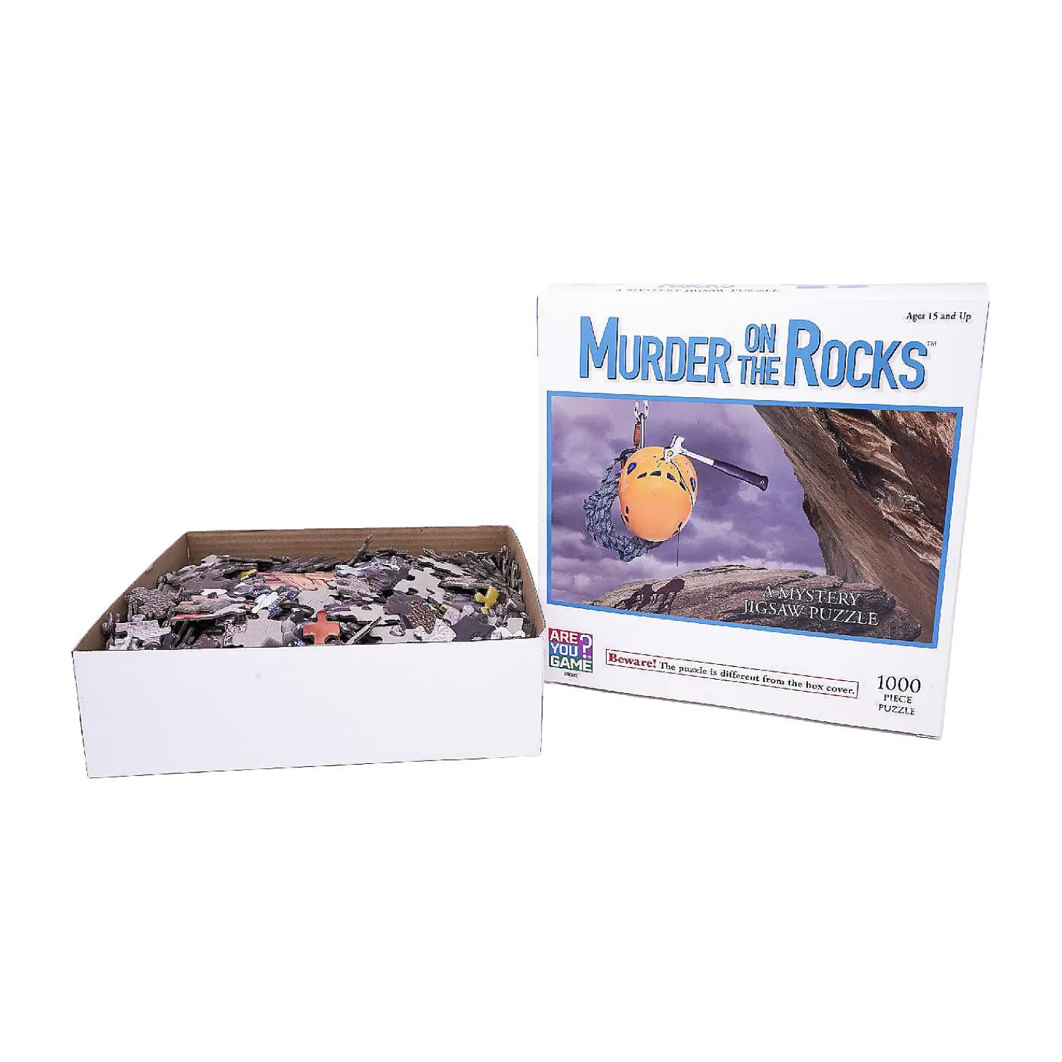 areyougamecom_murder_on_t_2.webp Oriental Trading Puzzles*Areyougame.Com Murder On The Rocks Classic Mystery Jigsaw Puzzle: 1000 Pcs