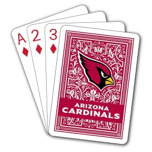 Oriental Trading Playing Cards*Arizona Cardinals Nfl Team Playing Cards