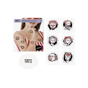 Oriental Trading Temporary Tattoos*Art Icons Tattoo Set
