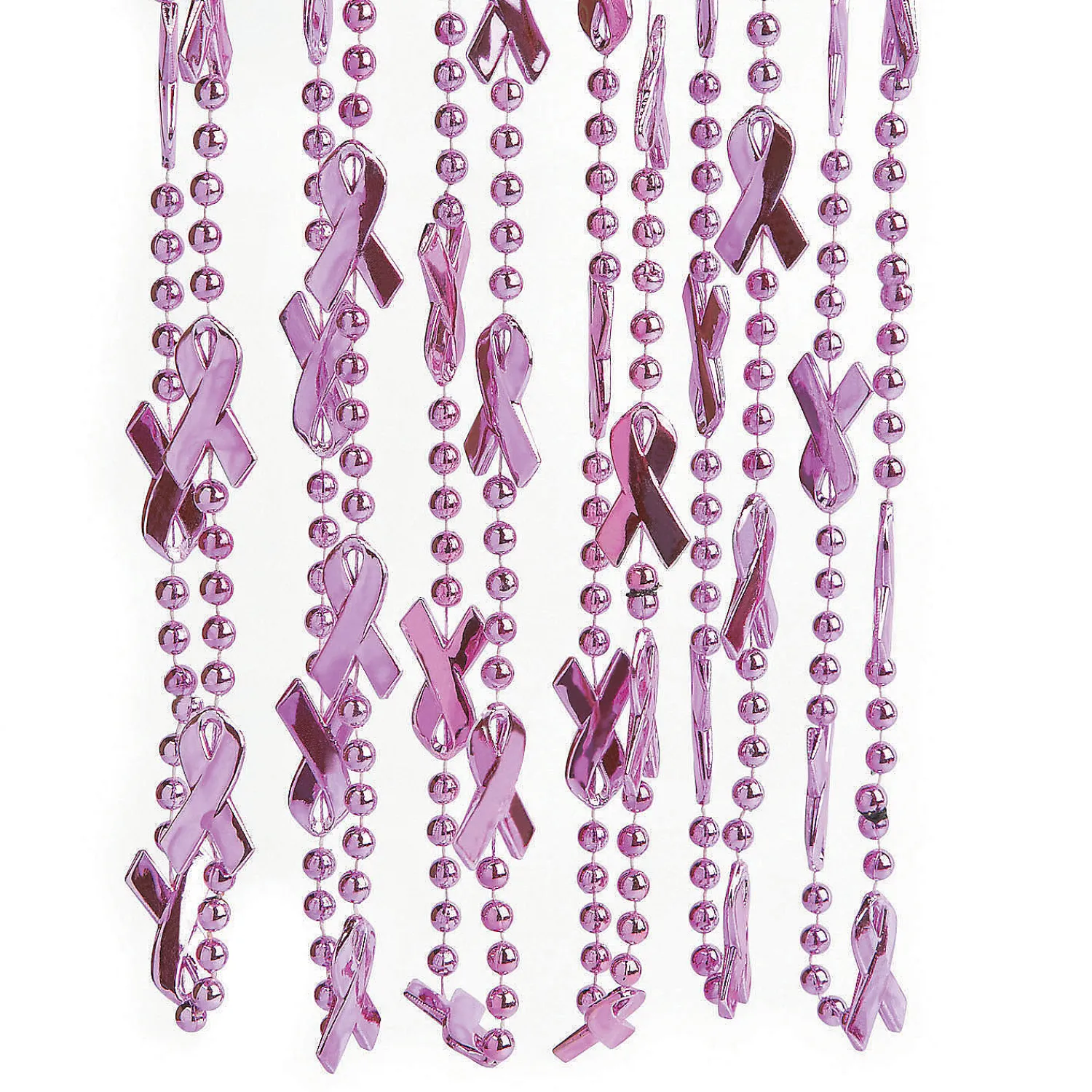 awareness_ribbon_bead_nec_0-1.webp Oriental Trading Necklaces*Awareness Ribbon Bead Necklaces - 24 Pc.