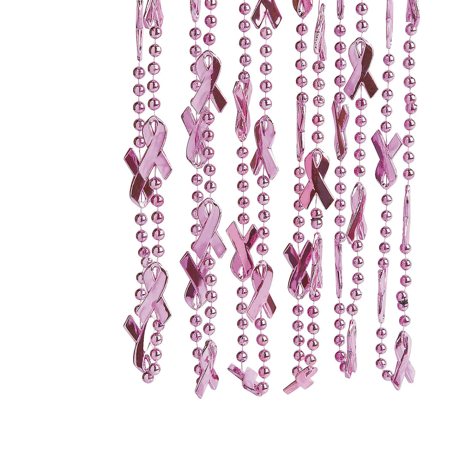 awareness_ribbon_bead_nec_0.webp Oriental Trading Necklaces*Awareness Ribbon Bead Necklaces - 24 Pc.