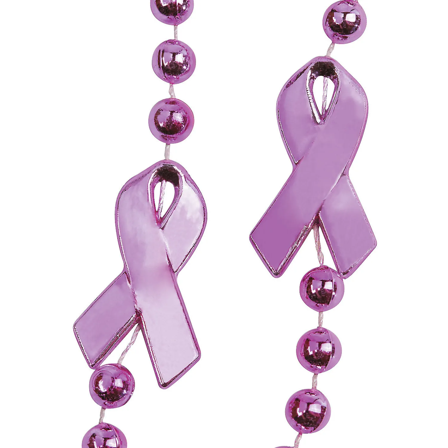awareness_ribbon_bead_nec_1.webp Oriental Trading Necklaces*Awareness Ribbon Bead Necklaces - 24 Pc.