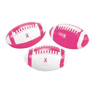 Awareness Ribbon Footballs - 12 Pc.<Oriental Trading Discount
