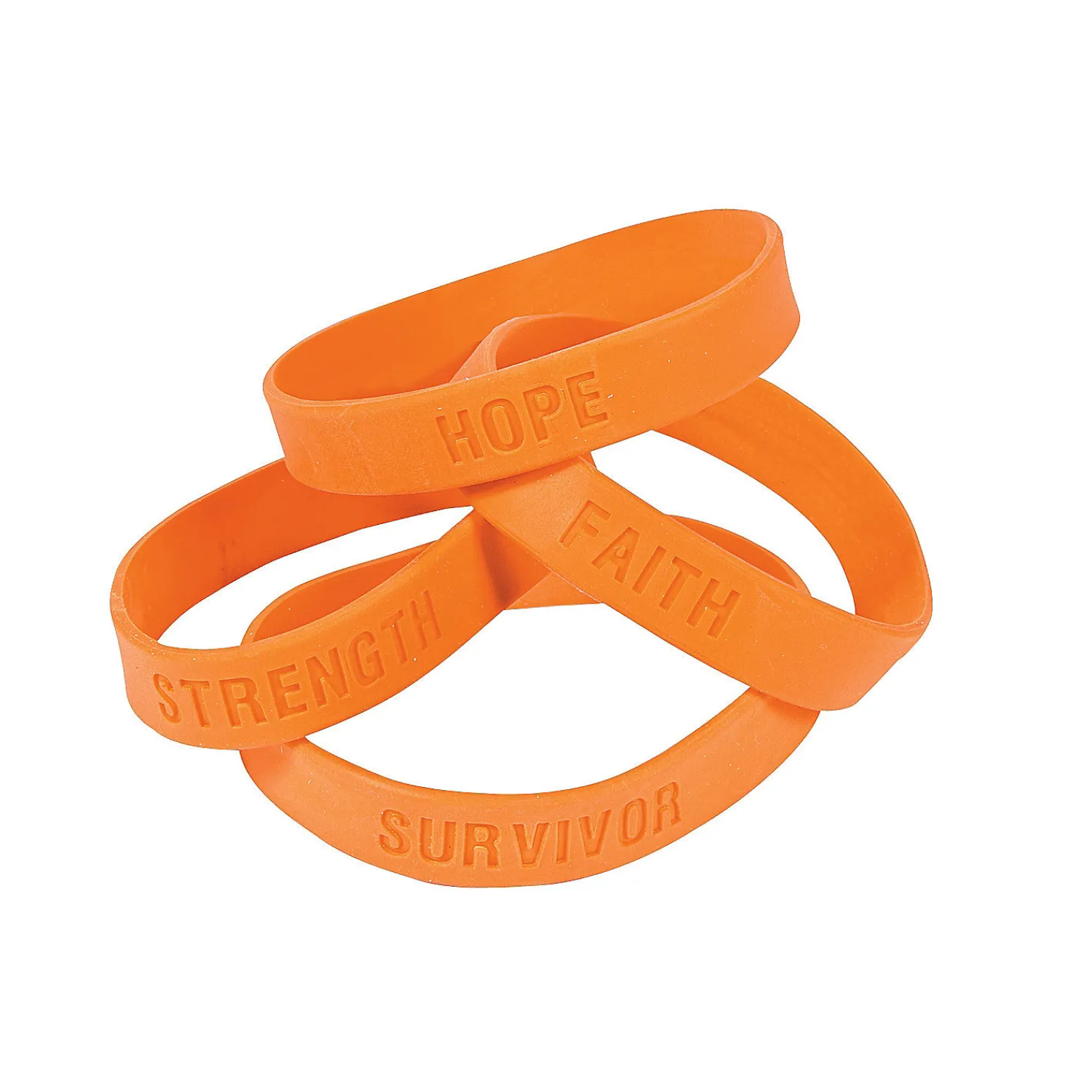 awareness_ribbon_sayings__0.webp Oriental Trading Bracelets*Awareness Ribbon Sayings Rubber Bracelets - 24 Pc.