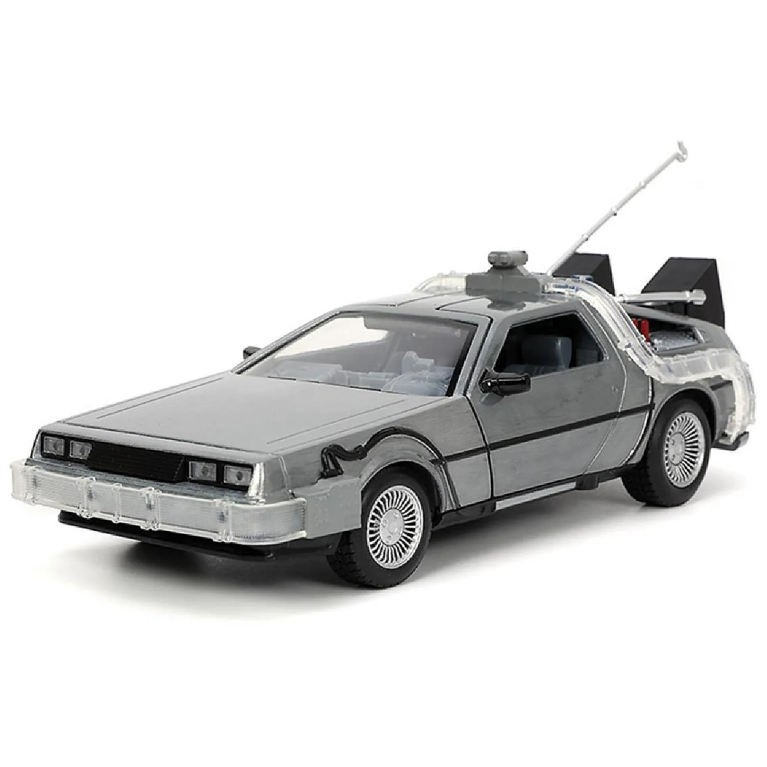 back_to_the_future_time_m_0.webp Oriental Trading Toy Cars*Back To The Future Time Machine Light-Up 1:24 Die Cast Vehicle