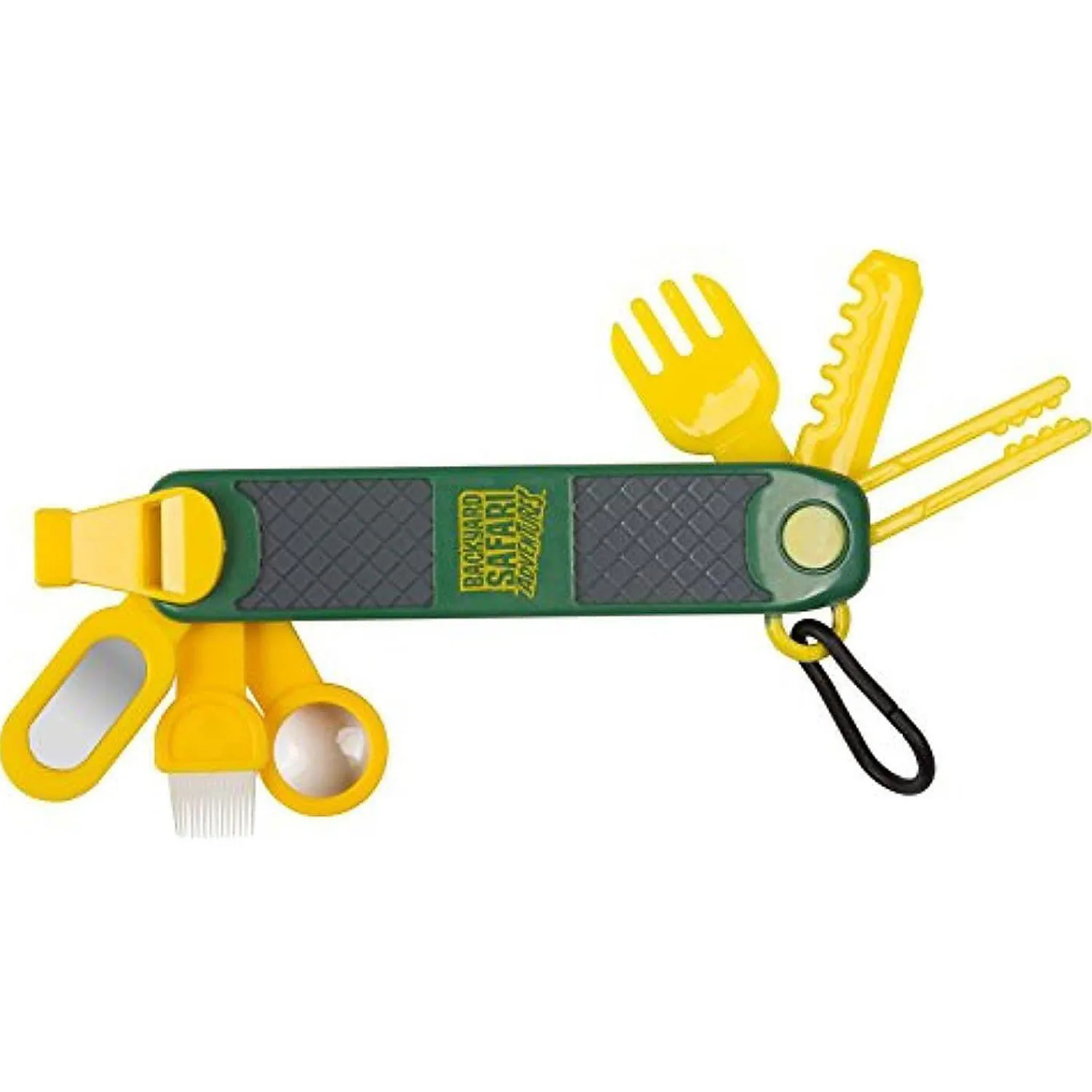 backyard_safari_adventure_1.webp Oriental Trading Play Sets*Backyard Safari Adventures 9-In-1 Utility Tool Field Tools Kids Outdoor Activity