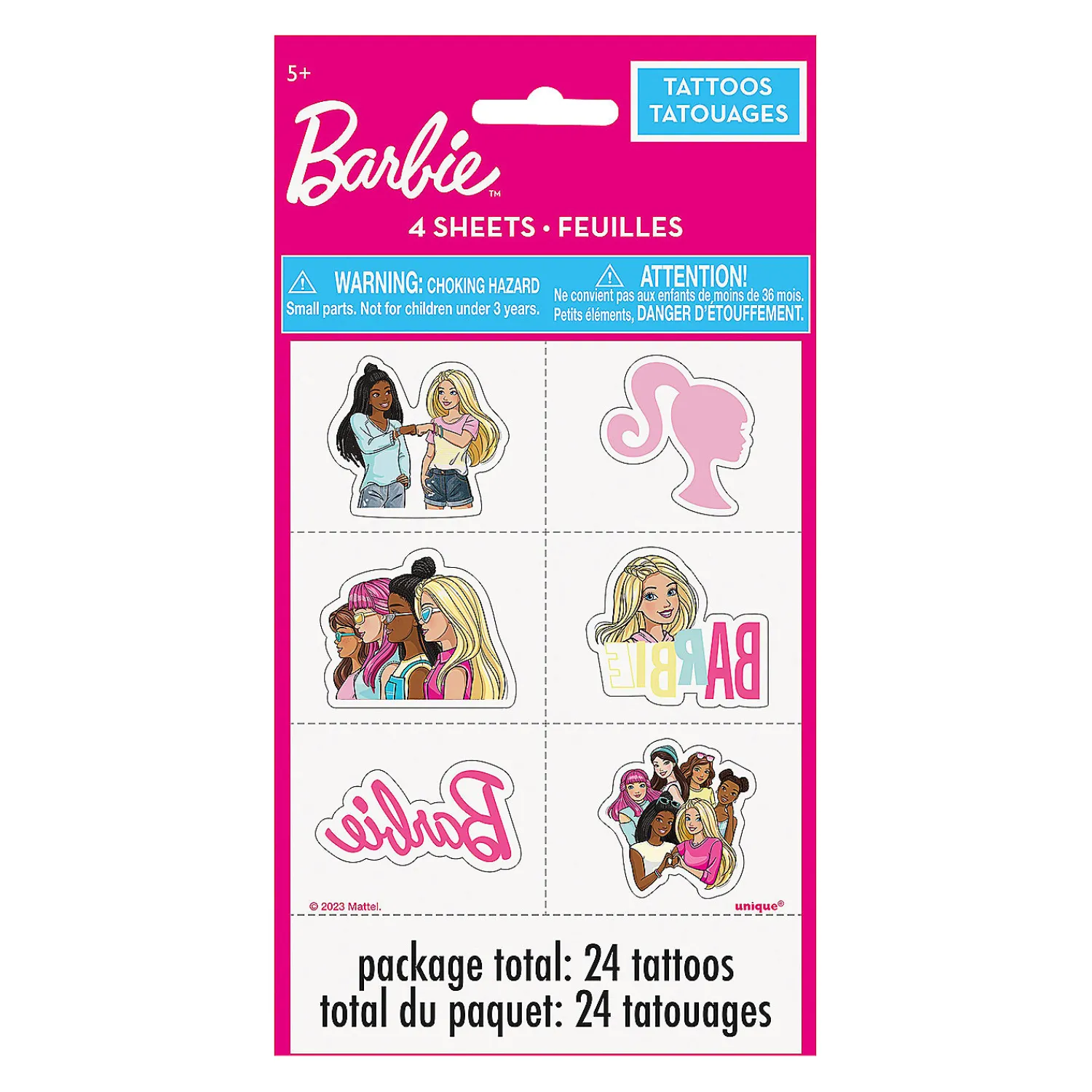 barbie__friends_temporary_0.webp Oriental Trading Temporary Tattoos*Barbie™ & Friends Temporary Tattoos - 24 Pc.