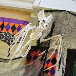 Bat Skeleton Halloween Decoration<Oriental Trading New