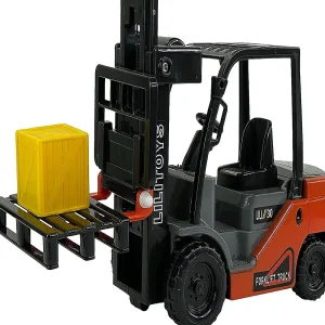 Oriental Trading Toy Cars*Big Daddy Light Duty Work Trucks Series Authentic Forklift With Load Included