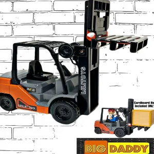 Oriental Trading Toy Cars*Big Daddy Light Duty Work Trucks Series Authentic Forklift With Load Included