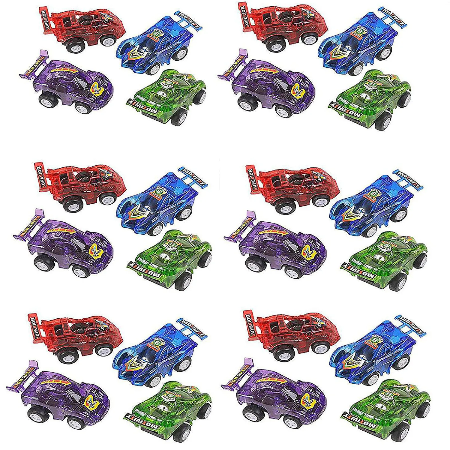 big_mos_toys__party_pack__0.webp Oriental Trading Toy Cars*Big Mo's Toys 2.5" Party Pack Assorted Pull Back Racing Cars - 24 Pieces