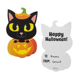 Black Cat Glow Handout Kit For 24<Oriental Trading Clearance