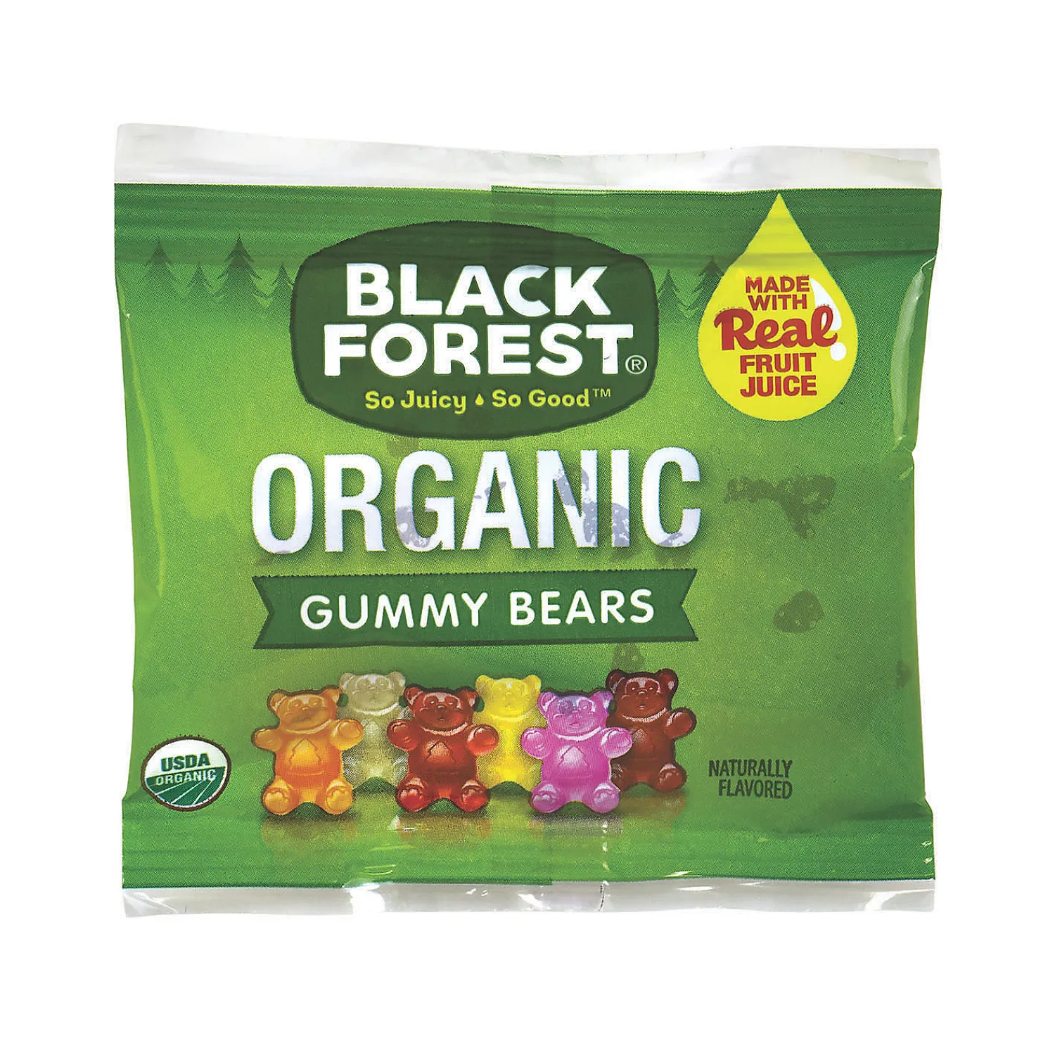 black_forest_organic_gumm_3.webp Black Forest Organic Gummy Bears, 0.8 Oz, 65 Count<Oriental Trading Outlet