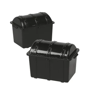 Black Pirate Chests - 12 Pc.<Oriental Trading Sale