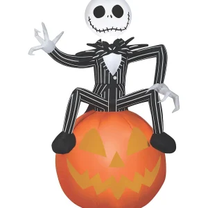 42" Blow Up Inflatable Nightmare Before Christmas Jack Skellington Halloween Decoration<Oriental Trading Sale