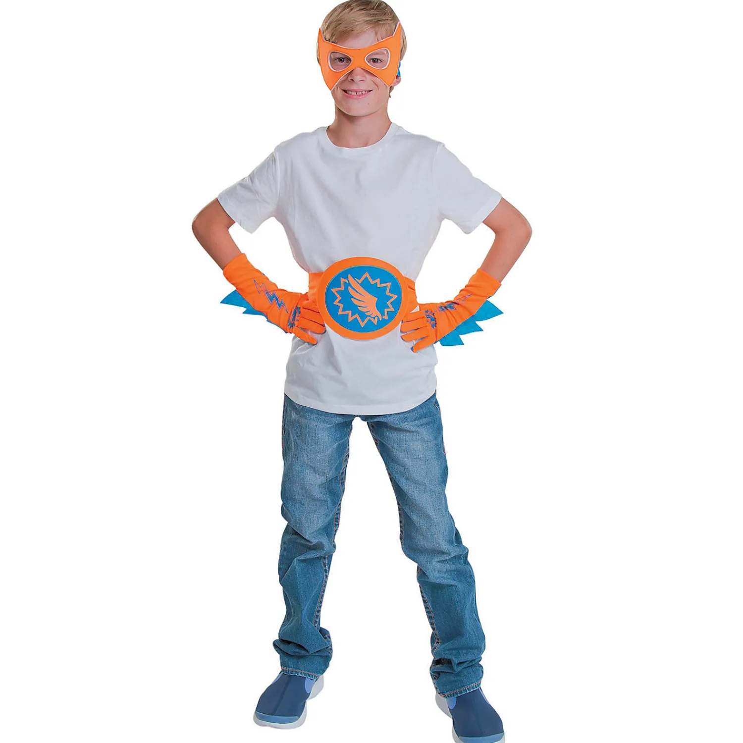 blue__orange_superhero_ac_0.webp Oriental Trading Pretend Play*Blue & Orange Superhero Accessories - 4 Pc.