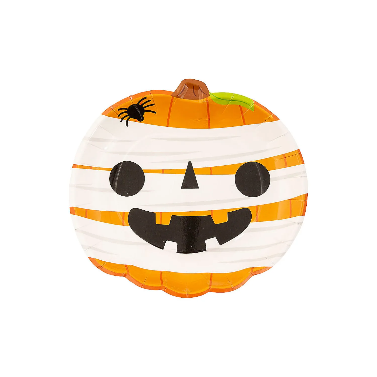 boo_crew_halloween_party__0.webp Boo Crew Halloween Party Pumpkin-Shaped Paper Dessert Plates - 8 Ct.<Oriental Trading Outlet
