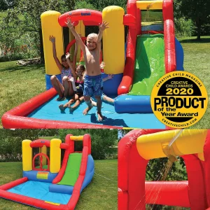 Bounceland Jump & Splash Adventure Bounce House With Slide<Oriental Trading Best