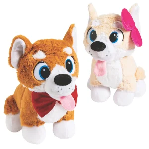 Oriental Trading Stuffed Animals & Plush Toys*10" Boy & Girl Stuffed Corgis