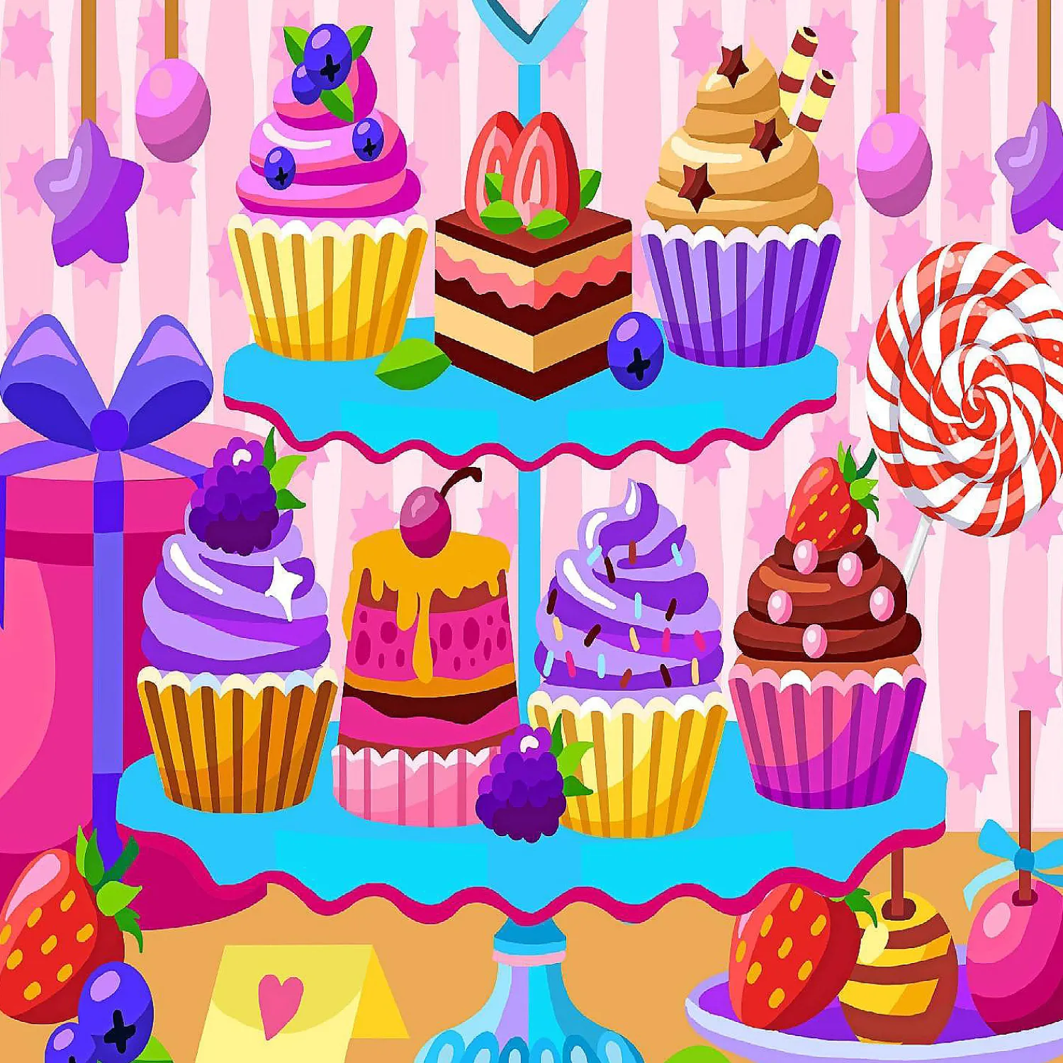 brain_treecake_world__pie_0.webp Oriental Trading Puzzles*Brain Tree-Cake World 500 Piece Jigsaw Puzzles For Adults19.5"Lx14.5"W