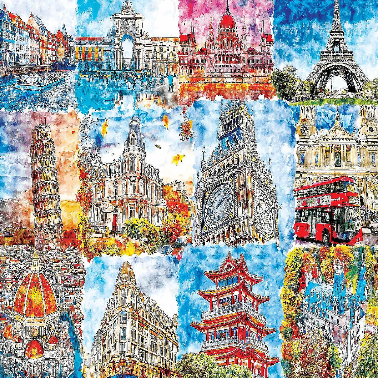 brain_treecolorful_wonder_0.webp Oriental Trading Puzzles*Brain Tree-Colorful Wonders 1000 Piece Puzzle For Adults 27.5"Lx19.5"W