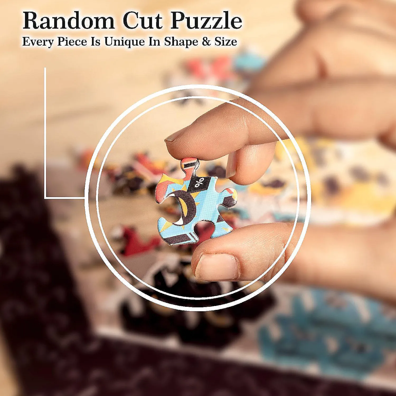 brain_treelockdown__piece_3.webp Oriental Trading Puzzles*Brain Tree-Lockdown 500 Piece Jigsaw Puzzles For Adults19.5"Lx14.5"W