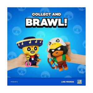 Oriental Trading Character Toys*Brawl Stars Bo & Poco Guitar Bow Line Friends Fighter Brawler Figure Set Pmi International
