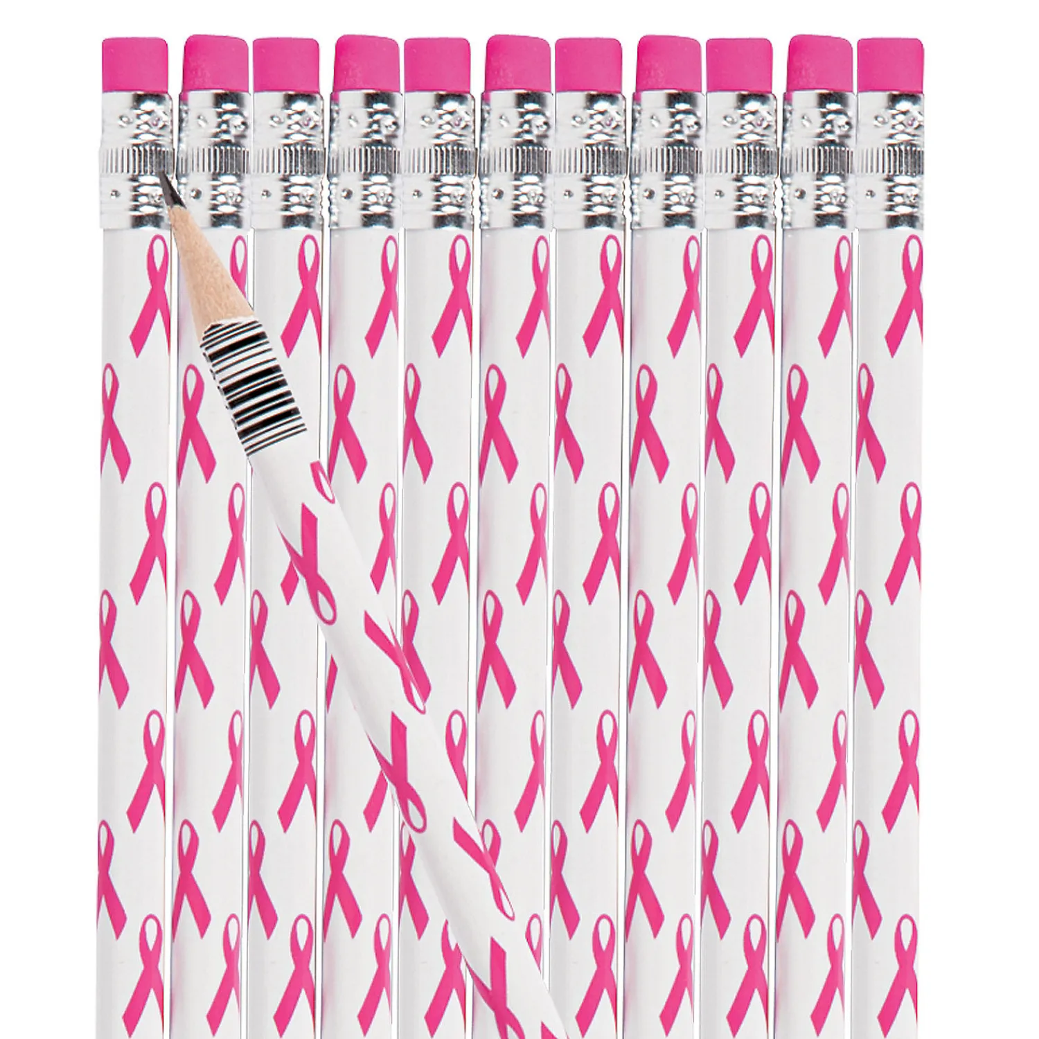 breast_cancer_awareness_p_0.webp Oriental Trading Pencils*Breast Cancer Awareness Pencils - 24 Pc.