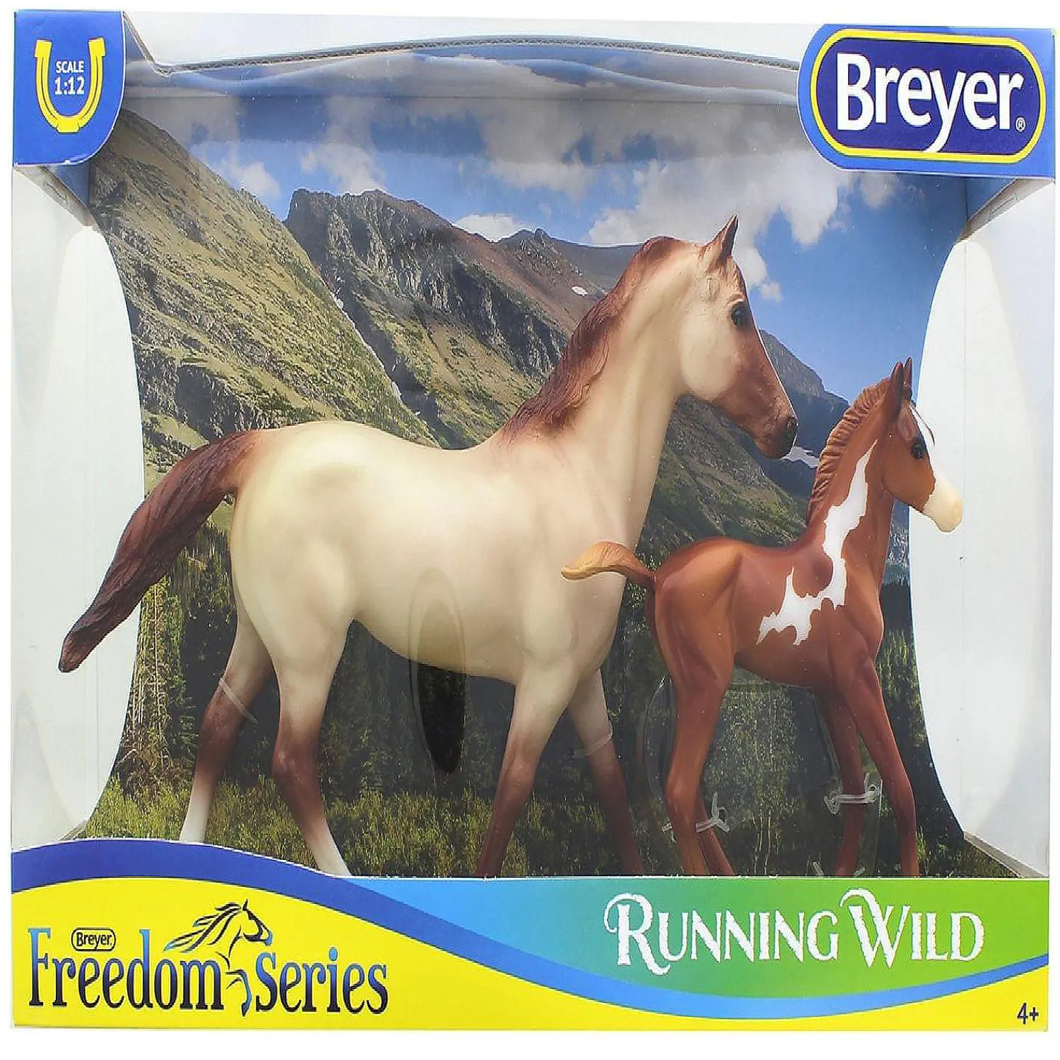breyer_classics__model_ho_0.webp Oriental Trading Play Sets*Breyer Classics 1/12 Model Horse Set - Running Wild
