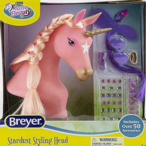 Oriental Trading Play Sets*Breyer Mane Beauty Unicorn Styling Head Stardust