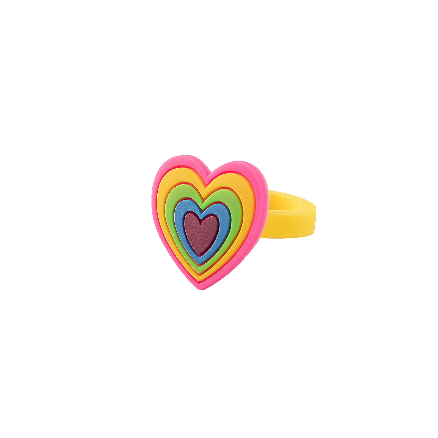 bright_rainbow_heart_ring_0.webp Oriental Trading Rings*Bright Rainbow Heart Rings - 12 Pc.