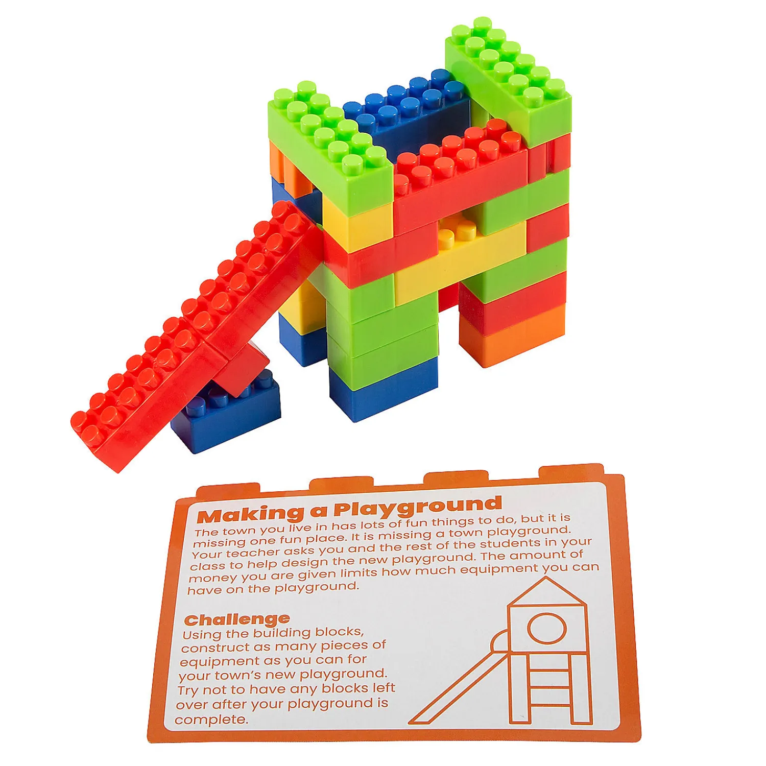 building_blocks_stem_chal_2.webp Oriental Trading Building Blocks*Building Blocks Stem Challenge Kit - 148 Pc.