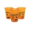 Bulk 50 Ct. Happy Halloween Pumpkin & Bats Plastic Cups<Oriental Trading Clearance