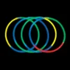 Oriental Trading Glow Jewelry*Bulk 50 Pc. Assorted Tri-Color Glow Necklaces