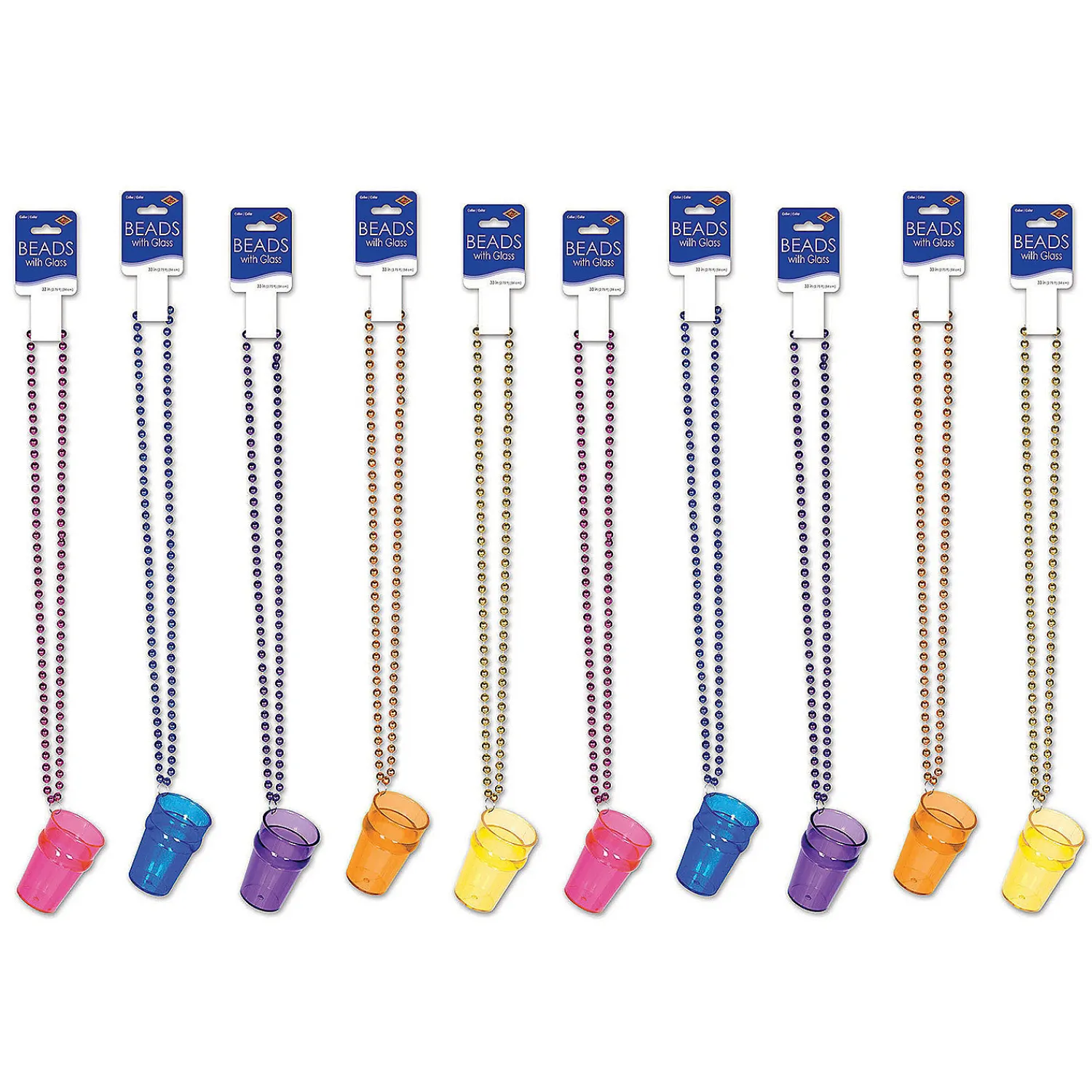 bulk__pc_bachelorette_sho_0.webp Oriental Trading Necklaces*Bulk 12 Pc. Bachelorette Shot Glass Beaded Necklaces