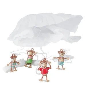 Bulk 48 Pc. Beach Monkey Paratroopers<Oriental Trading Discount