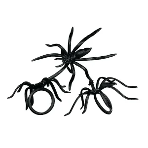 Bulk 144 Pc. Black Spider Rings<Oriental Trading Clearance