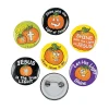 Bulk 48 Pc. Christian Pumpkin Glow-In-The-Dark Mini Buttons<Oriental Trading Sale