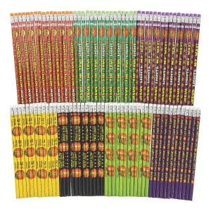 Bulk 96 Pc. Christian Pumpkin Pencil Assortment<Oriental Trading Store