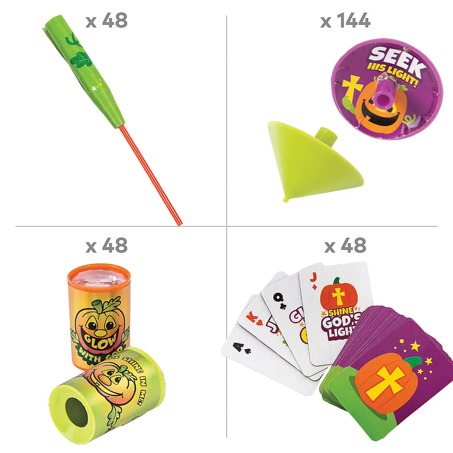 bulk__pc_christian_pumpki_1-12.webp Bulk 288 Pc. Christian Pumpkin Halloween Toy Kit<Oriental Trading Best Sale